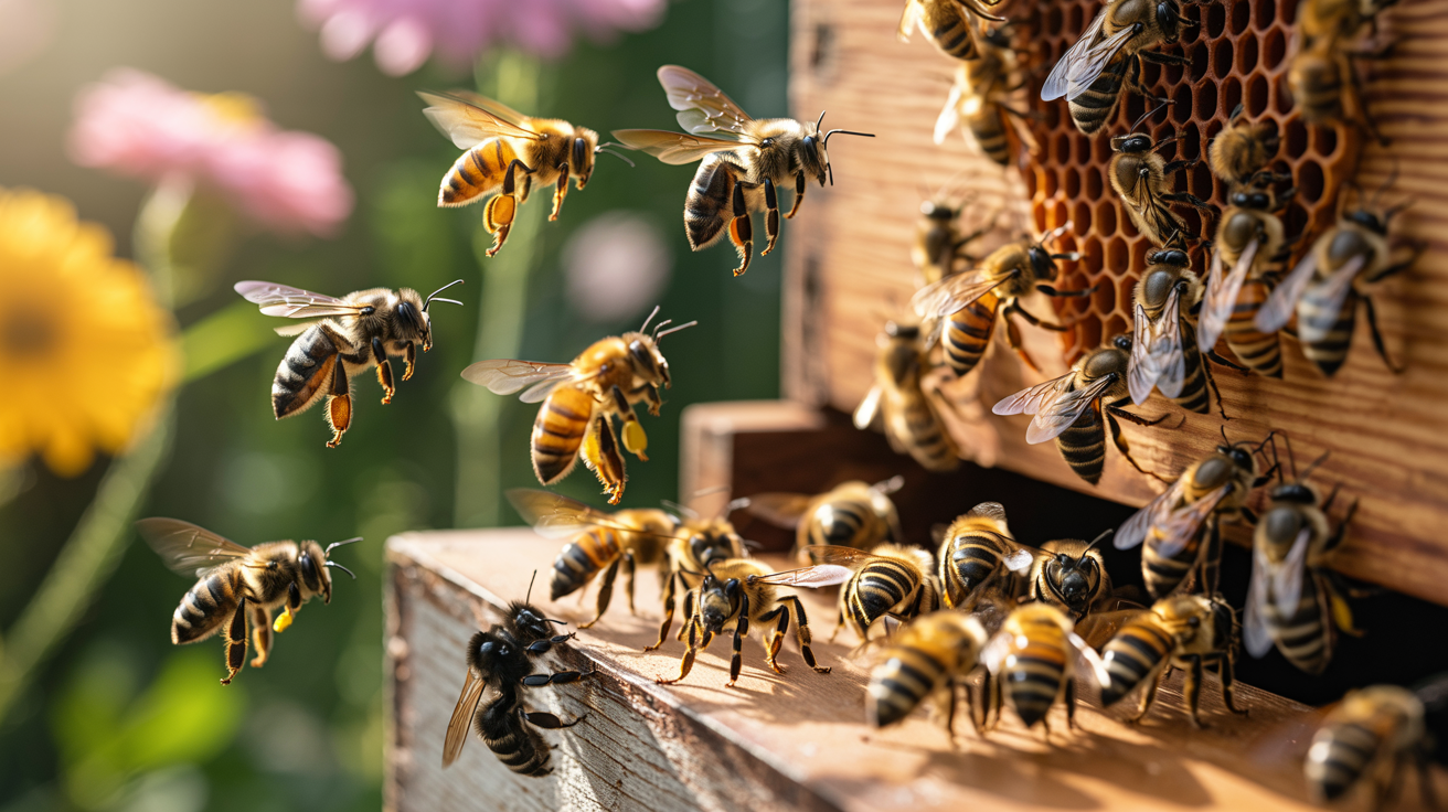 Bees: The Golden Artisans of Our Farm